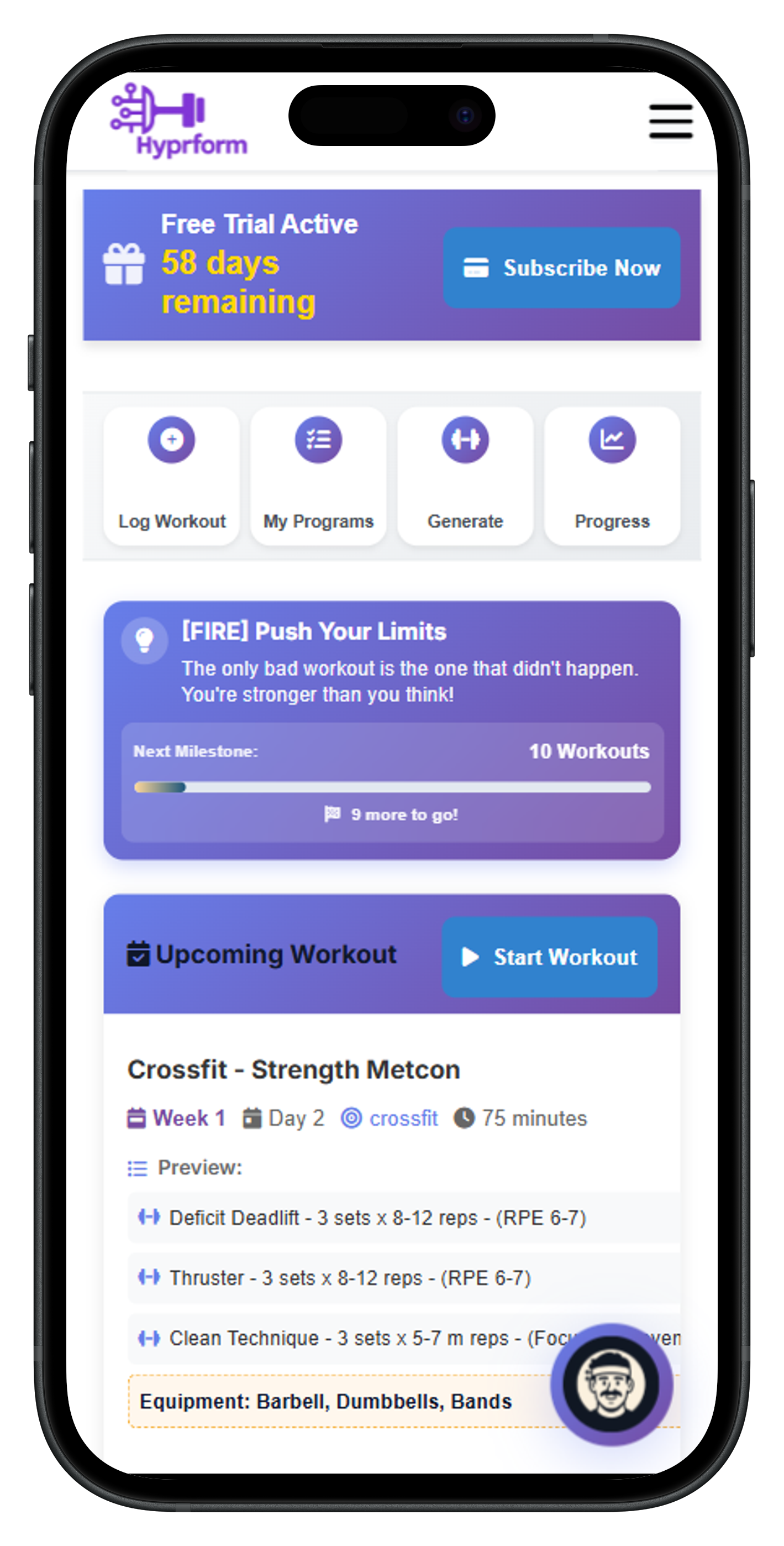 Hyprform Dashboard Preview