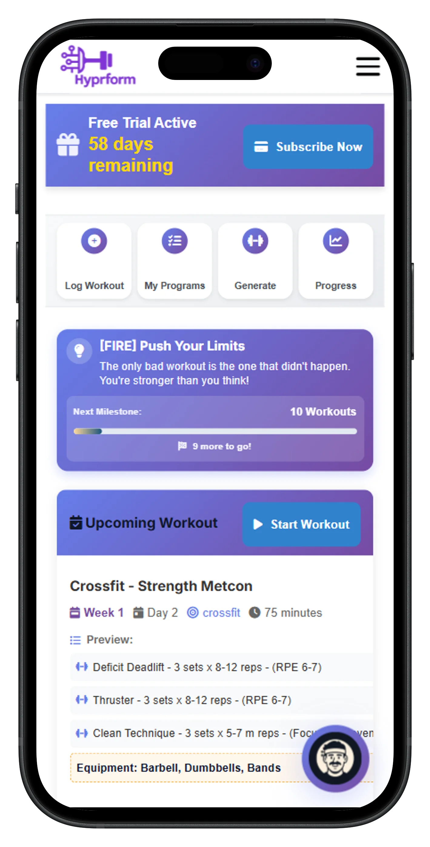 Hyprform Dashboard Preview