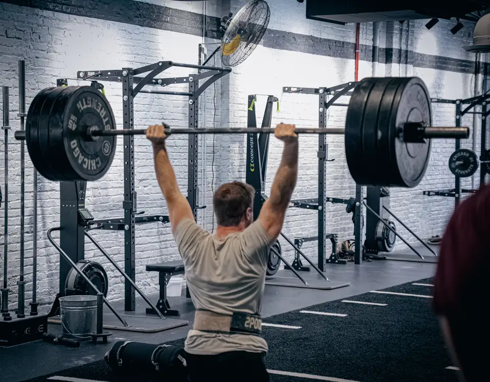 Athletes training with Hyprform personalized workout programs