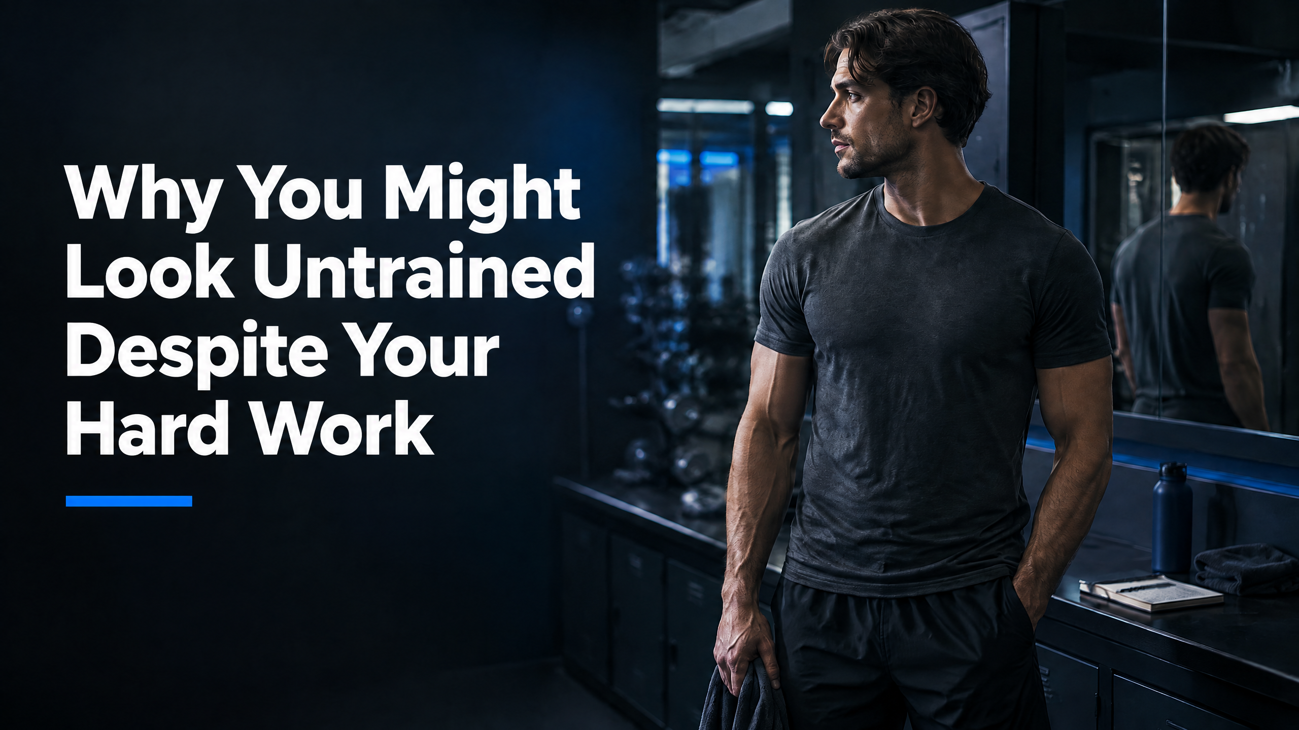 Why You Might Look Untrained Despite Your Hard Work — Hyprform blog cover image
