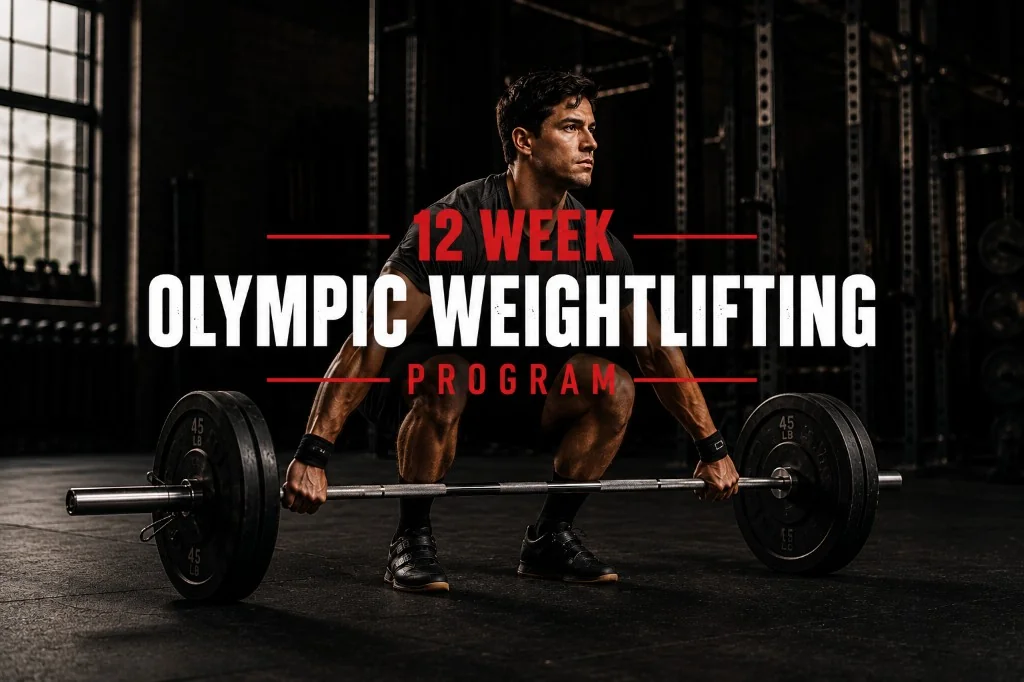 12-Week Olympic Weightlifting Peak — 12 weeks, intermediate level, olympic lifting workout program | Hyprform